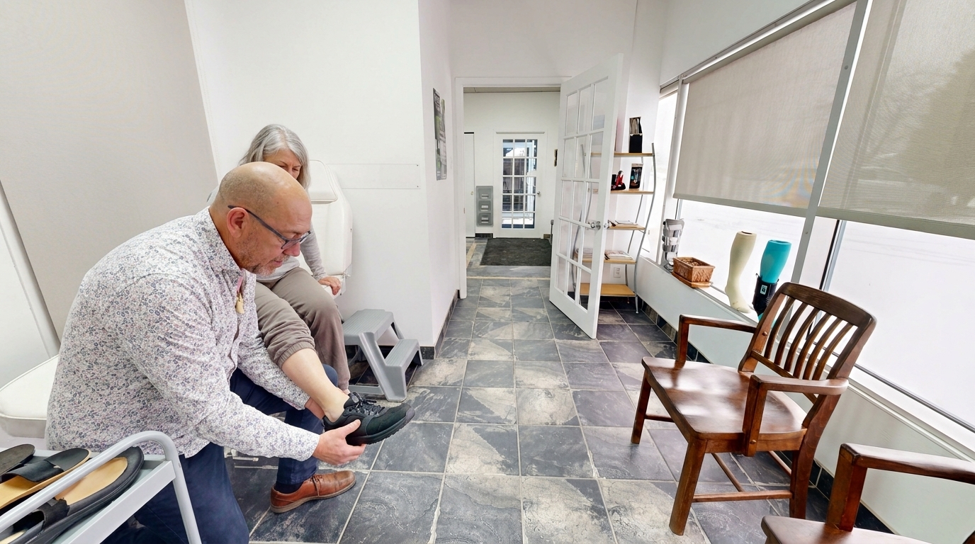 Chaussures et semelles orthopédiques